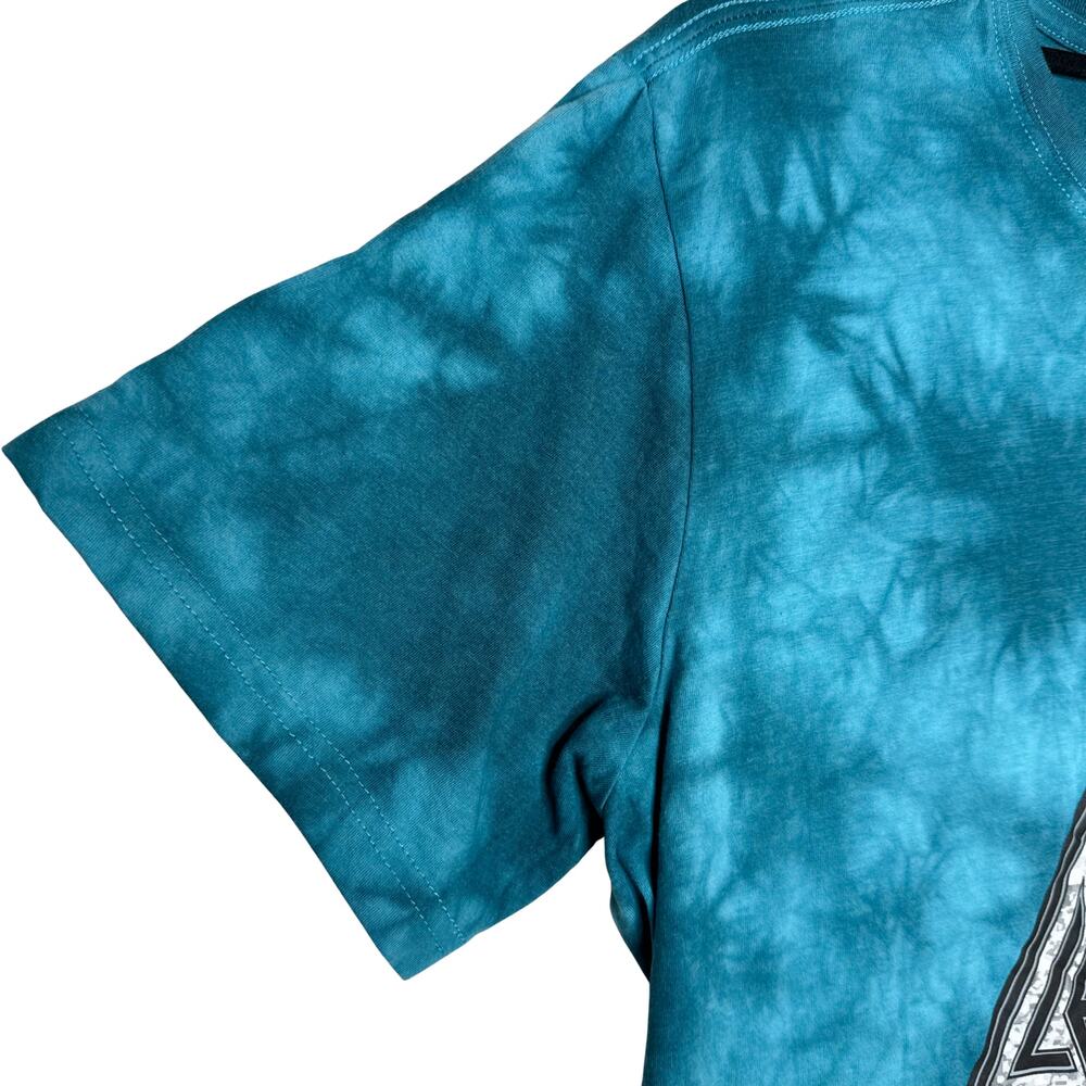 Def Leppard Rock of Ages Tie Dye Graphic T-Shirt Size Large Band Tour Rock Tee - Picture 2 of 7